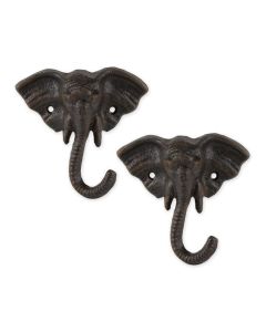 ELEPHANT WALL HOOK SET/2